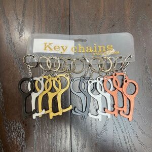 No-Touch Door Opener Tools – Iron (Hygiene Keychains)